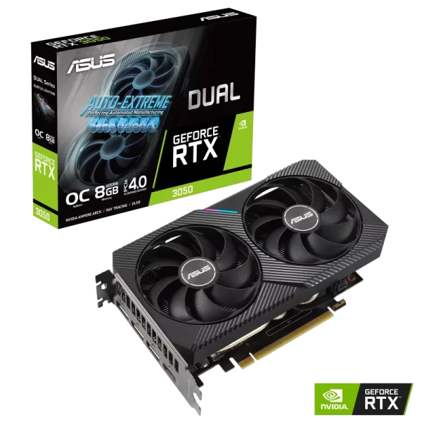 ASUS Dual GeForce RTX™ 3050 8GB GDDR6